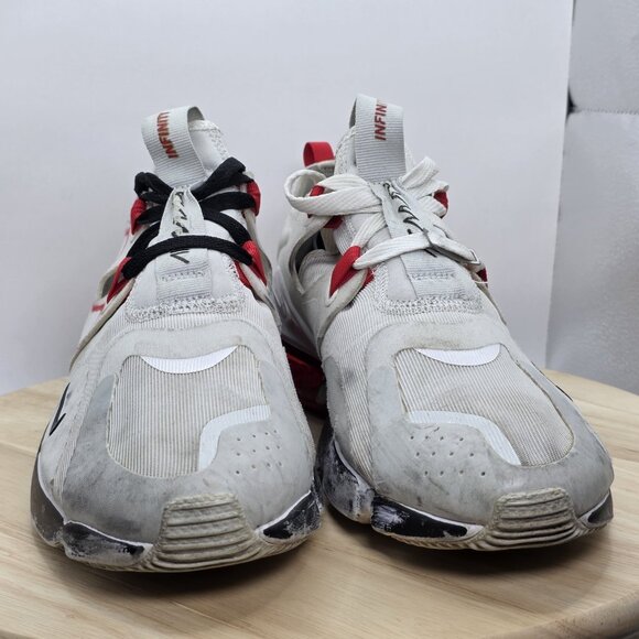 Nike Air Max 270 Infinity Size US 11 Sneaker Shoes- Red/white/Black - Picture 2 of 8
